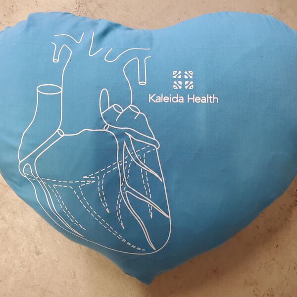 Kaleida Heart Pillow - SINGLE PILLOW Thumbnail